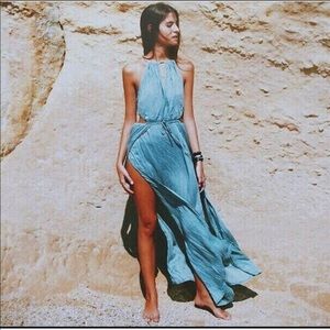 New Sabo Skirt orchard maxi DUPE 🐬